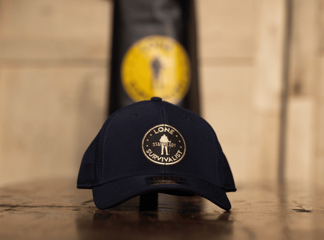 Midnight Navy Blue Lone Survivalist Hat