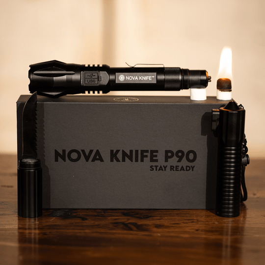 NOVA Knife P90 High Intensity Survival Flashlight