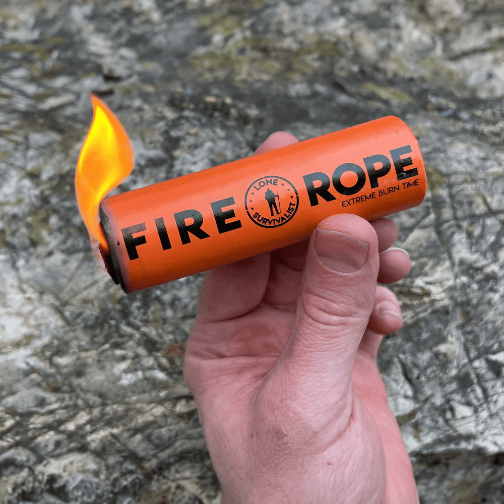 4" Hemp Fire Rope