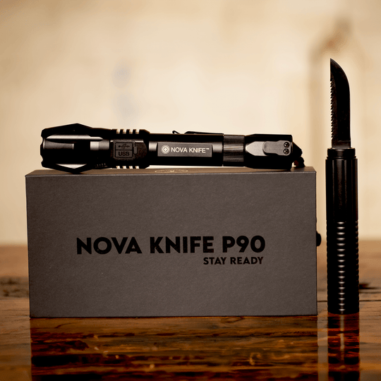 NOVA Knife P90 High Intensity Survival Flashlight