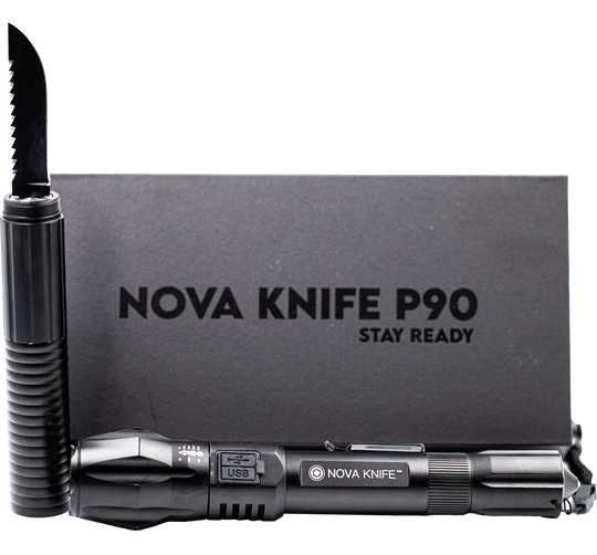 NOVA Knife P90 High Intensity Survival Flashlight