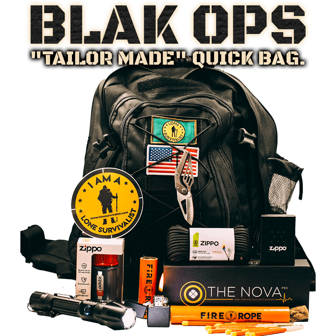 Blak Ops Tailor Made Quick Bag