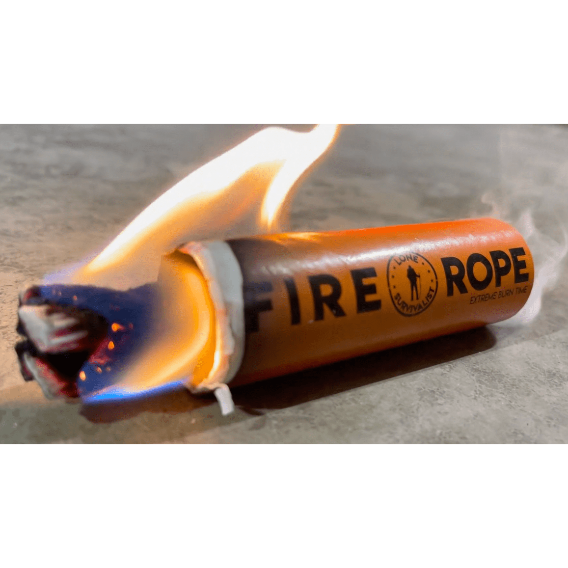 8" Hemp Fire Rope by Lone Survivalist**NEW**